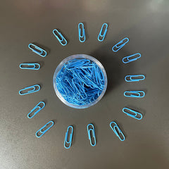 200pcs Metal Paper Clips Candy Paper Clips Office Folder