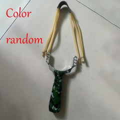 High Precision Camo Handle Slingshot Toy For Outdoor Play