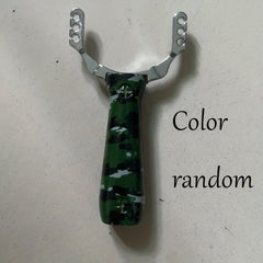 High Precision Camo Handle Slingshot Toy For Outdoor Play