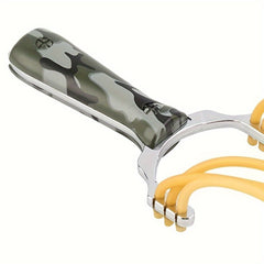 High Precision Camo Handle Slingshot Toy For Outdoor Play