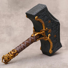 35in Anime Game Cosplay Hammer Figure Collectible Model Statue