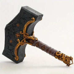 35in Anime Game Cosplay Hammer Figure Collectible Model Statue