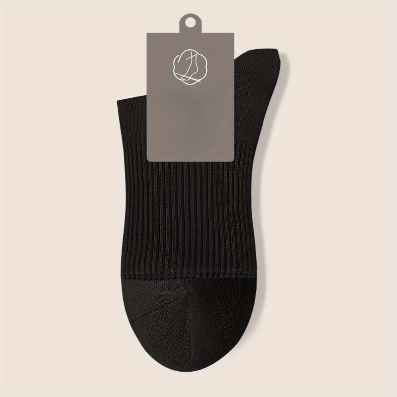 Men's Crew Socks Warm Cotton Comfy Casual Outdoor Wear