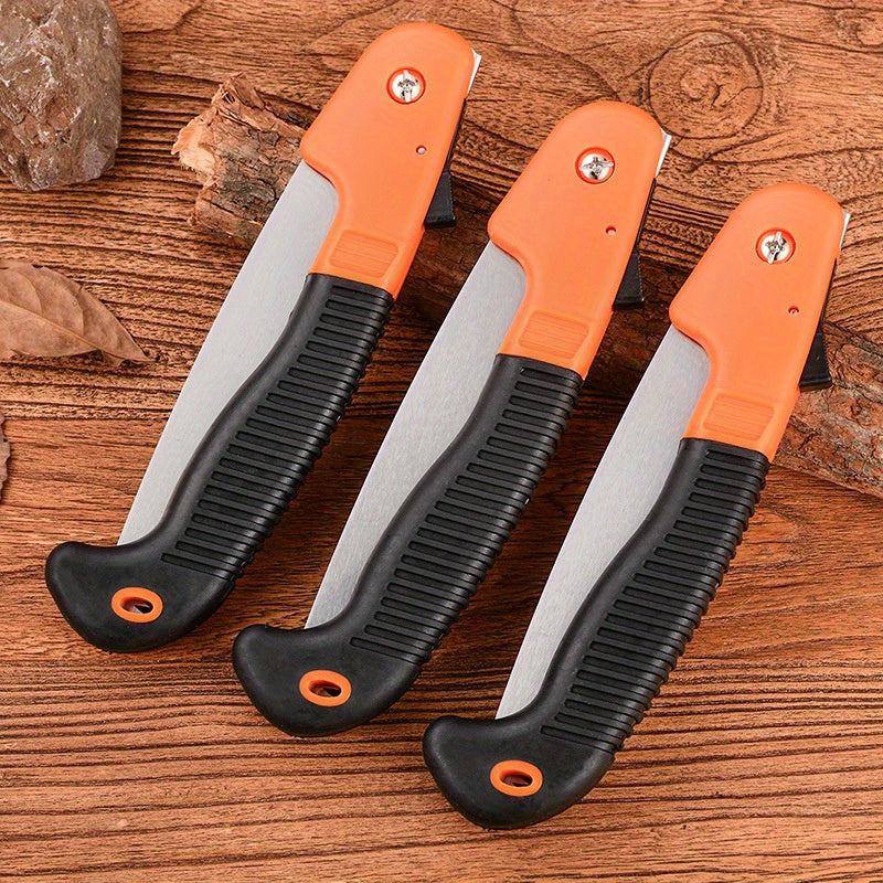 2pcs Portable Folding Saw for Outdoor Pruning Woodworking Gardening