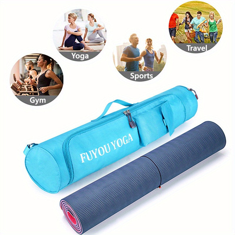 Waterproof Yoga Mat Storage Bag Multifunctional Solid Yoga Mat Bag