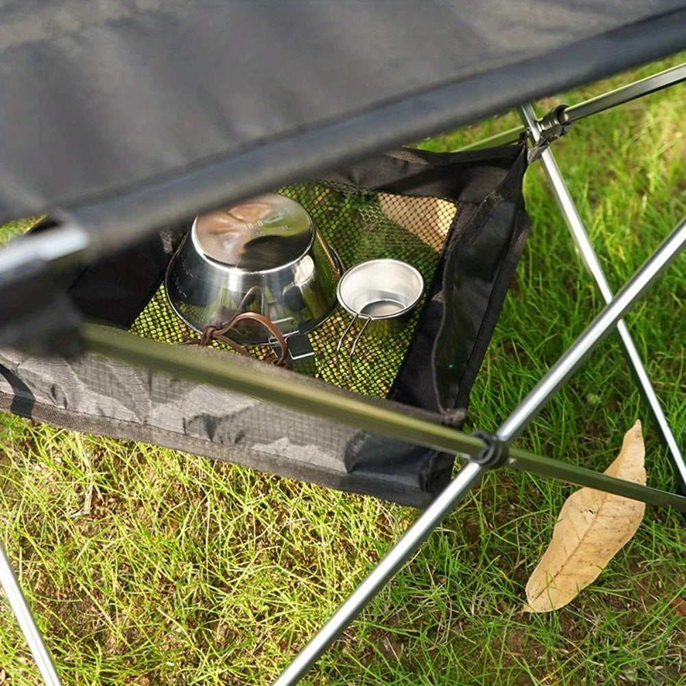 Camping Table Hanging Net Basket Portable Mesh Organizer for Cookware