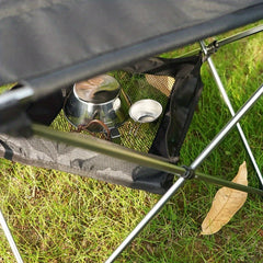 Camping Table Hanging Net Basket Portable Mesh Organizer for Cookware