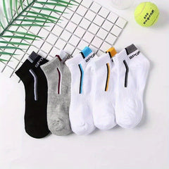 Men's Ankle Socks Athletic Running Socks 5 Pairs