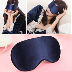 Smooth Blackout Sleep Mask Soft Blindfold for Travel Rest Nap Yoga