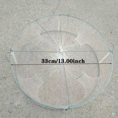 Transparent Shrimp Cage Fishing Net Collapsible Fish Trap Net