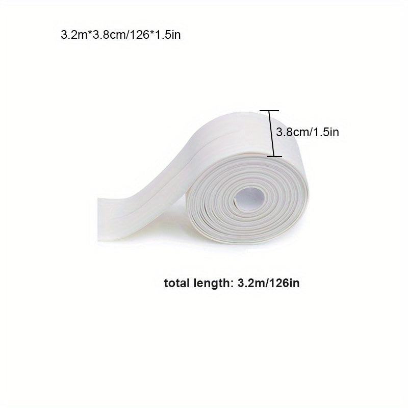 Self Adhesive Wall Caulk Strip Waterproof Tape