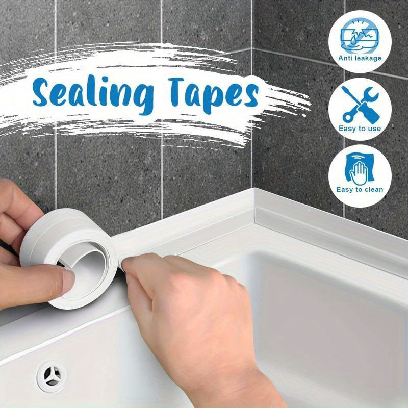 2M Bathroom Shower Sealing Strip Self Adhesive Waterproof Wall Sticker