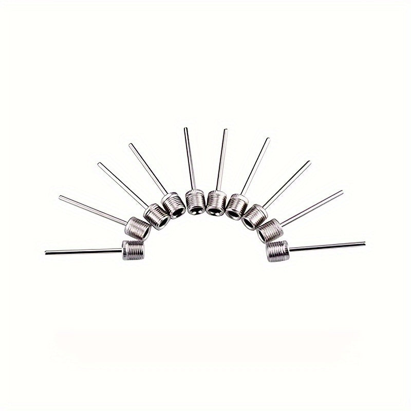 5pcs Sport Ball Inflating Pump Needle Soccer Basketball Air Valve Adaptor