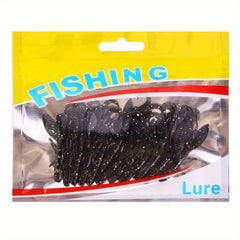 12pcs Bionic Shrimp Lure Soft Worm Fishing Tackle