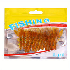 12pcs Bionic Shrimp Lure Soft Worm Fishing Tackle