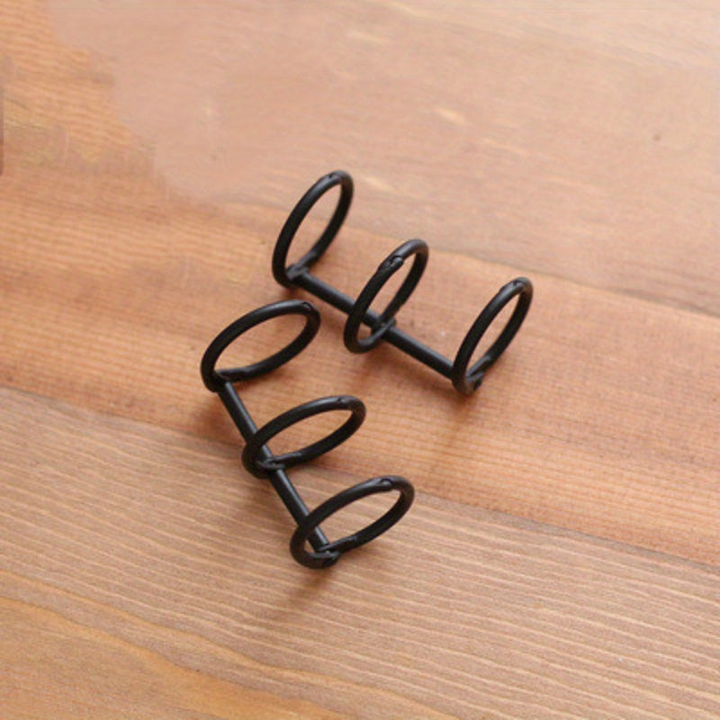 2pcs Loose Leaf Ring Hand Ledger Storage Tool DIY Metal Ring Buckle