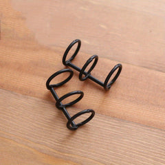 2pcs Loose Leaf Ring Hand Ledger Storage Tool DIY Metal Ring Buckle