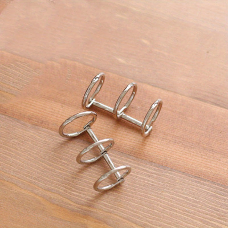 2pcs Loose Leaf Ring Hand Ledger Storage Tool DIY Metal Ring Buckle