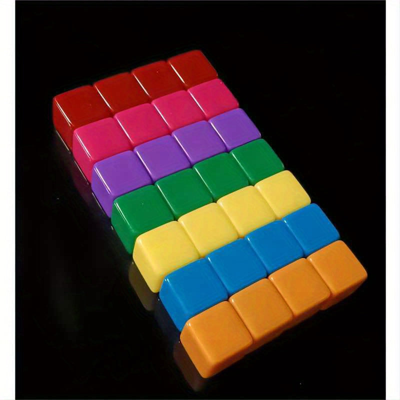 Acrylic Blank Dice Game Dice 6 Sided Right Angle Dice Game Accessories