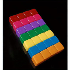 Acrylic Blank Dice Game Dice 6 Sided Right Angle Dice Game Accessories