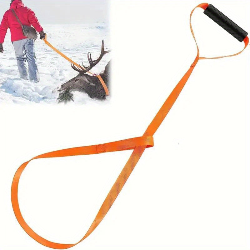 Heavy Duty Deer Drag Harness with Non-Slip Handle for Comfortable Grip