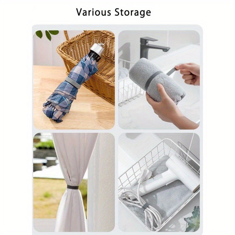 10m Self-adhesive Magic Hook And Loop Buckle Tape For Cable Storage