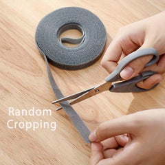 10m Self-adhesive Magic Hook And Loop Buckle Tape For Cable Storage