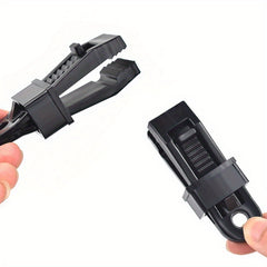 5pcs Outdoor Tent Clips Windproof Plastic Buckle Camping Gear