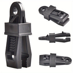 5pcs Outdoor Tent Clips Windproof Plastic Buckle Camping Gear