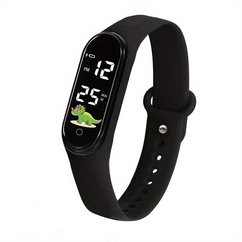 1pc Women Touch LED Digital Watch Electronic Sports Watch