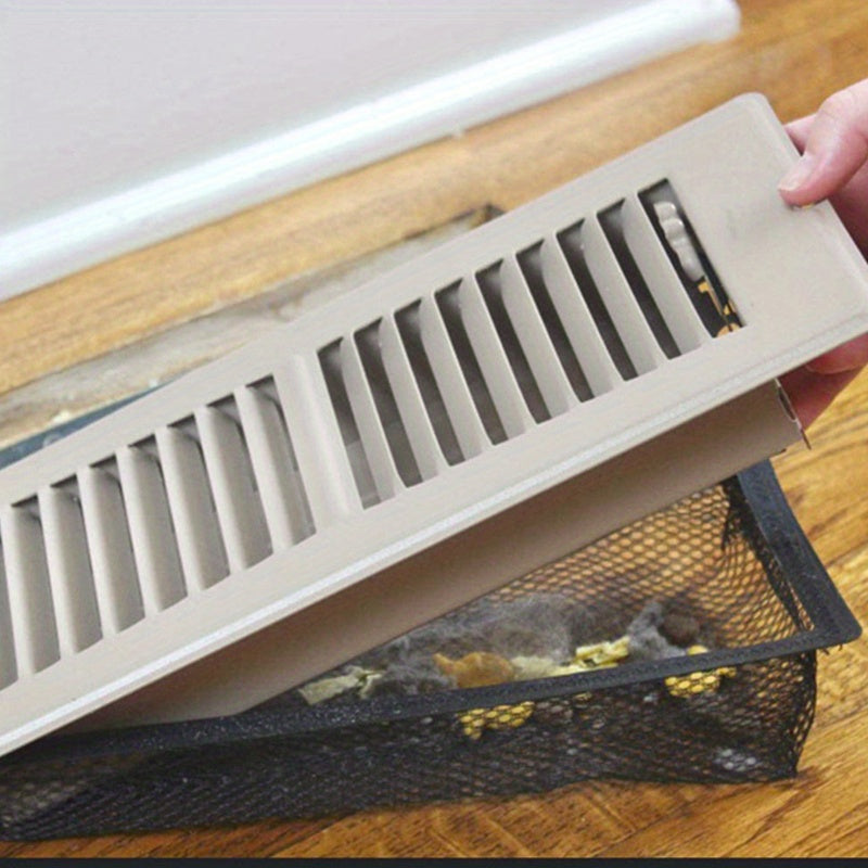 1pc Floor Register Filter Household Air Vent Slot Net Bag