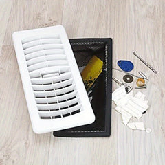 1pc Floor Register Filter Household Air Vent Slot Net Bag