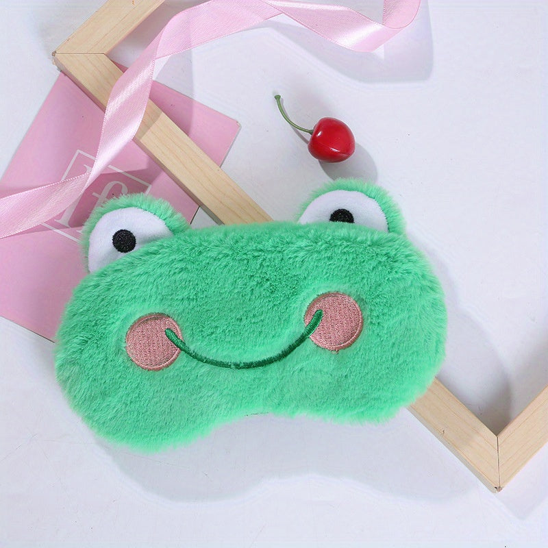 Cartoon Outdoor Sleeping Eye Mask For Travel Camping