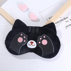 Cartoon Outdoor Sleeping Eye Mask For Travel Camping