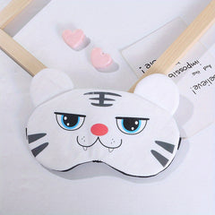 Cartoon Outdoor Sleeping Eye Mask For Travel Camping