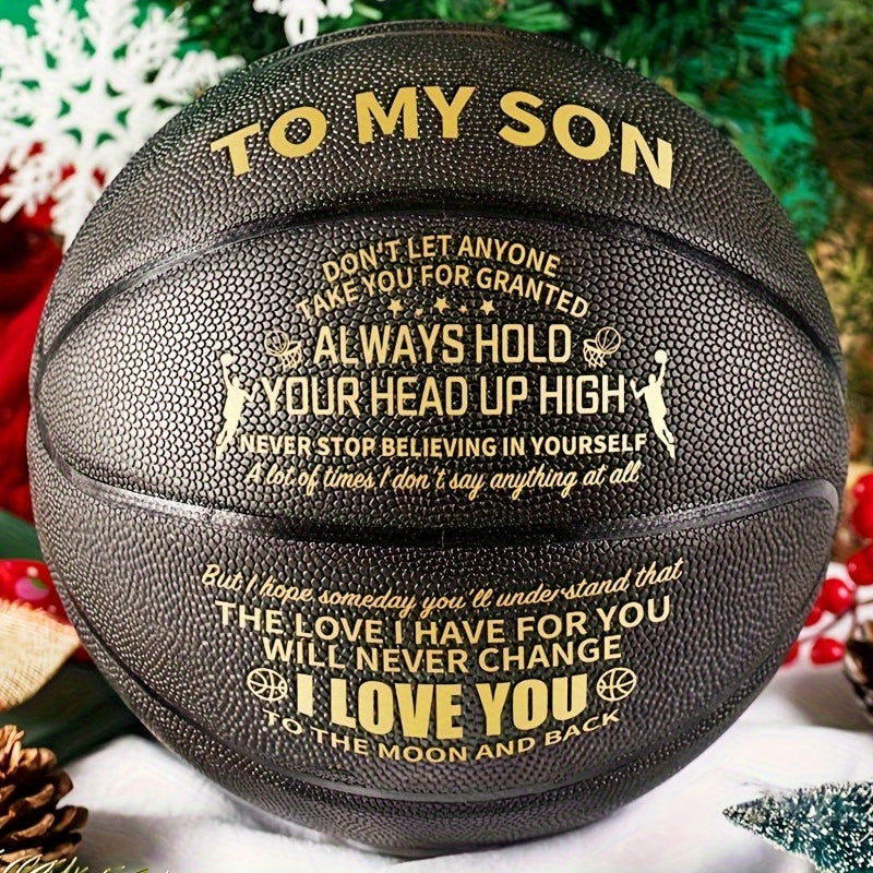 1pc Int'l Standard Size Basketball Great Gift For Son Grandson