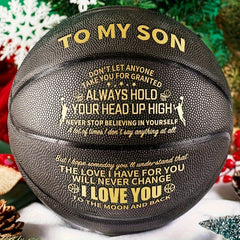 1pc Int'l Standard Size Basketball Great Gift For Son Grandson