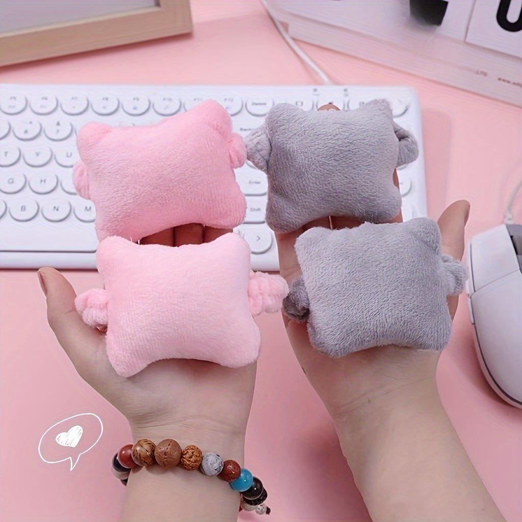 2pcs Mouse Pad Wrist Protector Small Pillow Office Staff Keyboard Typing