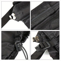 Sandproof Leg Gaiter with Zipper for Outdoor Activities