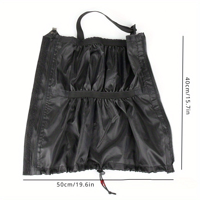Sandproof Leg Gaiter with Zipper for Outdoor Activities