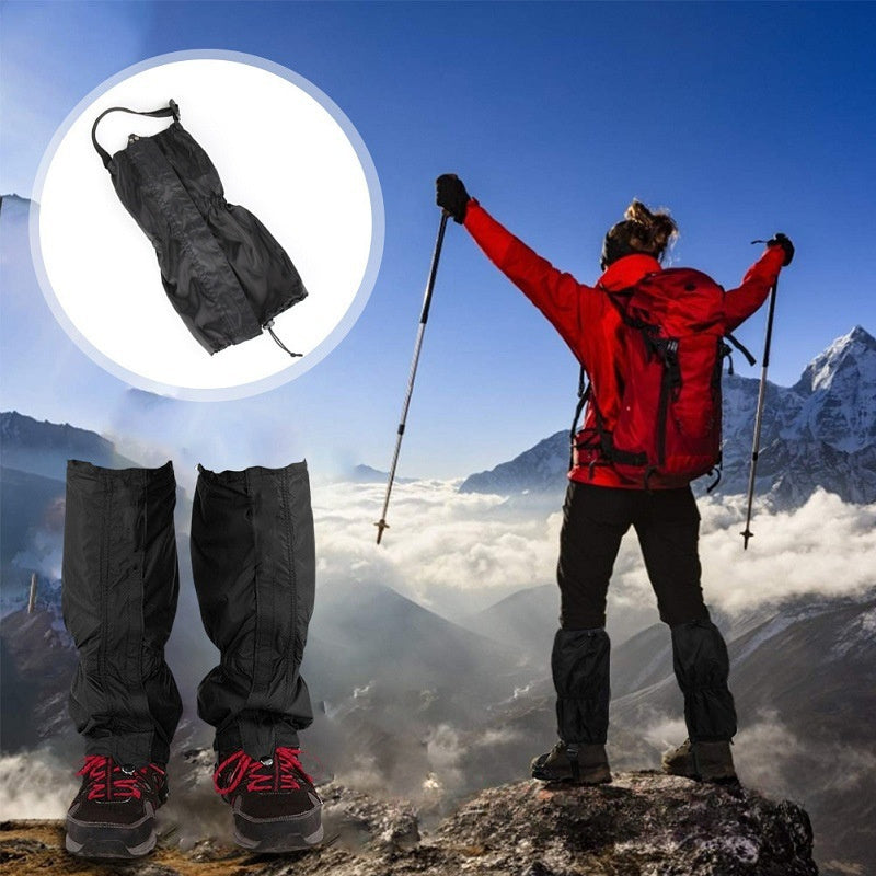 Sandproof Leg Gaiter with Zipper for Outdoor Activities