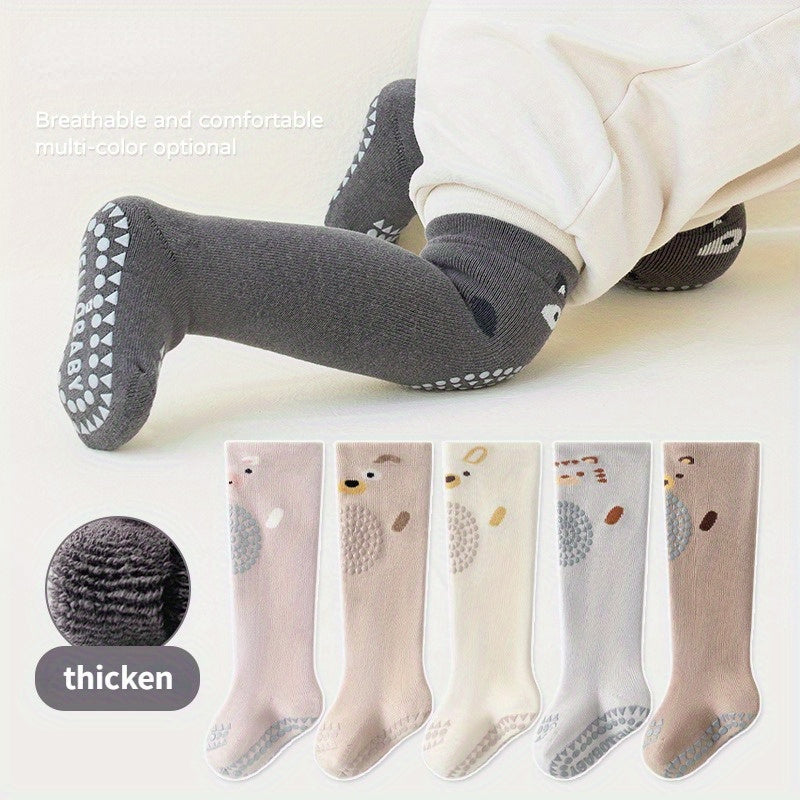 Baby Knee Socks Soft Elastic Non-slip Warm Stockings