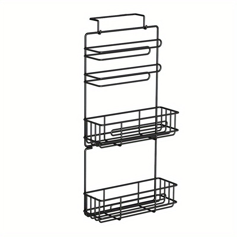 Wall Mounted Refrigerator Storage Rack Kitchen Household Functional