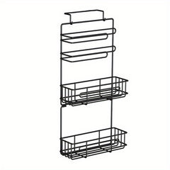 Wall Mounted Refrigerator Storage Rack Kitchen Household Functional