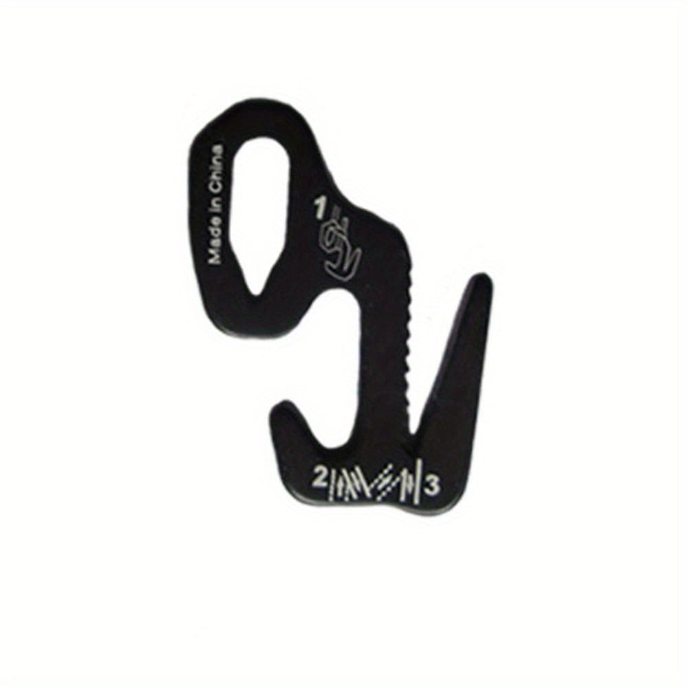 Aluminum Alloy Hook Rope Tightener for Camping and Outdoor