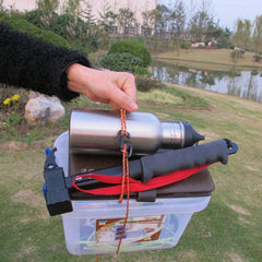 Aluminum Alloy Hook Rope Tightener for Camping and Outdoor
