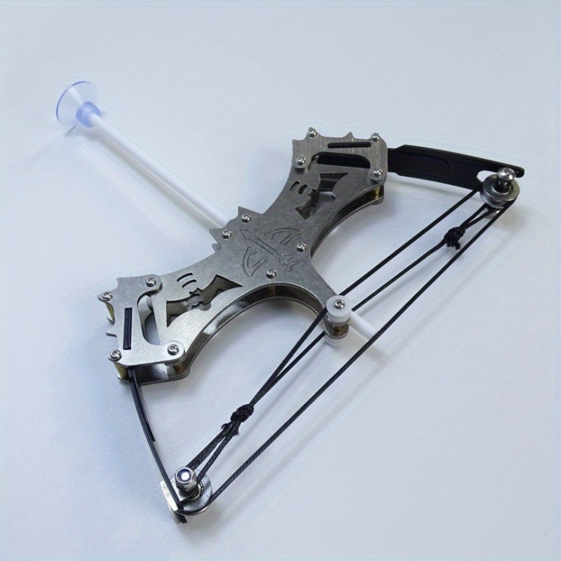 16cm Metal Mini Compound Bow Catapult For Archery Fun