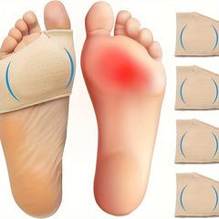 Metatarsal Pads Fabric Socks 4pcs Foot Cushion Support