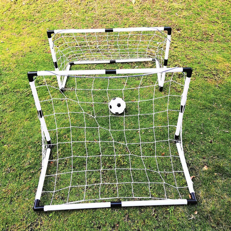 2pcs Plastic Football Goal Soccer Training Equipment Net