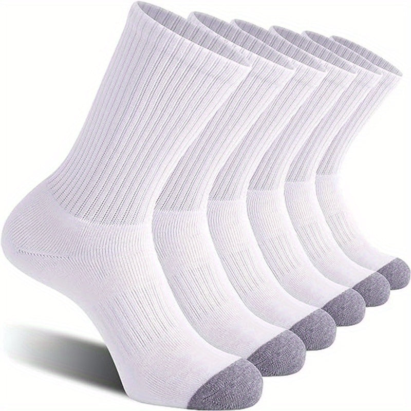 Men's Sports Crew Socks for Running in Autumn & Winter